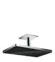 Hansgrohe-HG-Kopfbrause-Rainmaker-Select-460-1jet-Deckenmontage-schwarz-chrom-24002600 gallery number 1